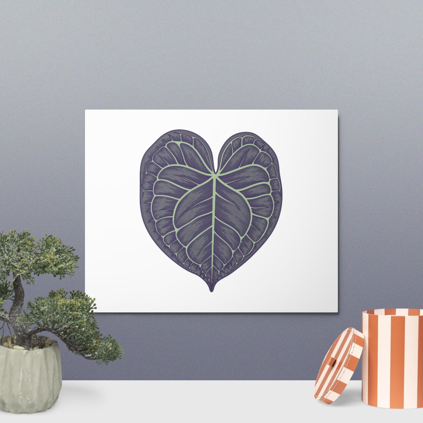 Metal print - clarinervium