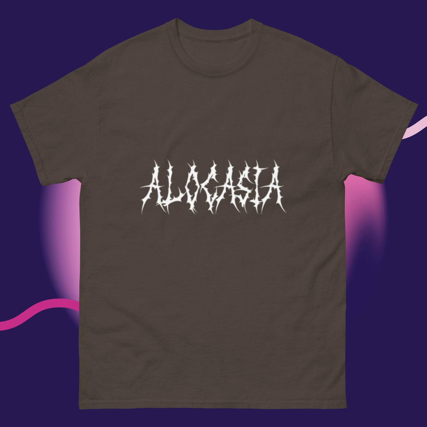 Men's classic tee - Alocasia Death Metal logo
