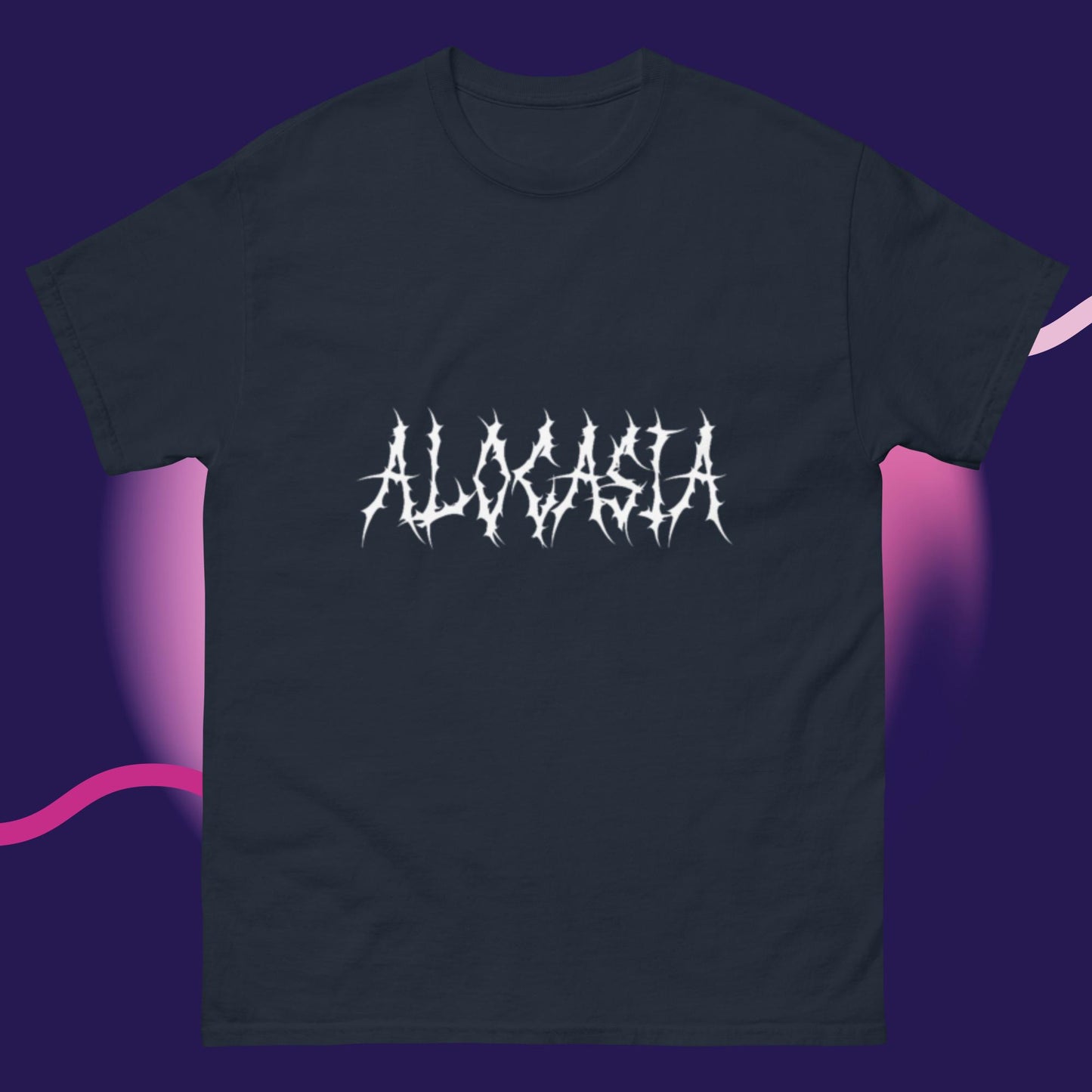 Men's classic tee - Alocasia Death Metal logo