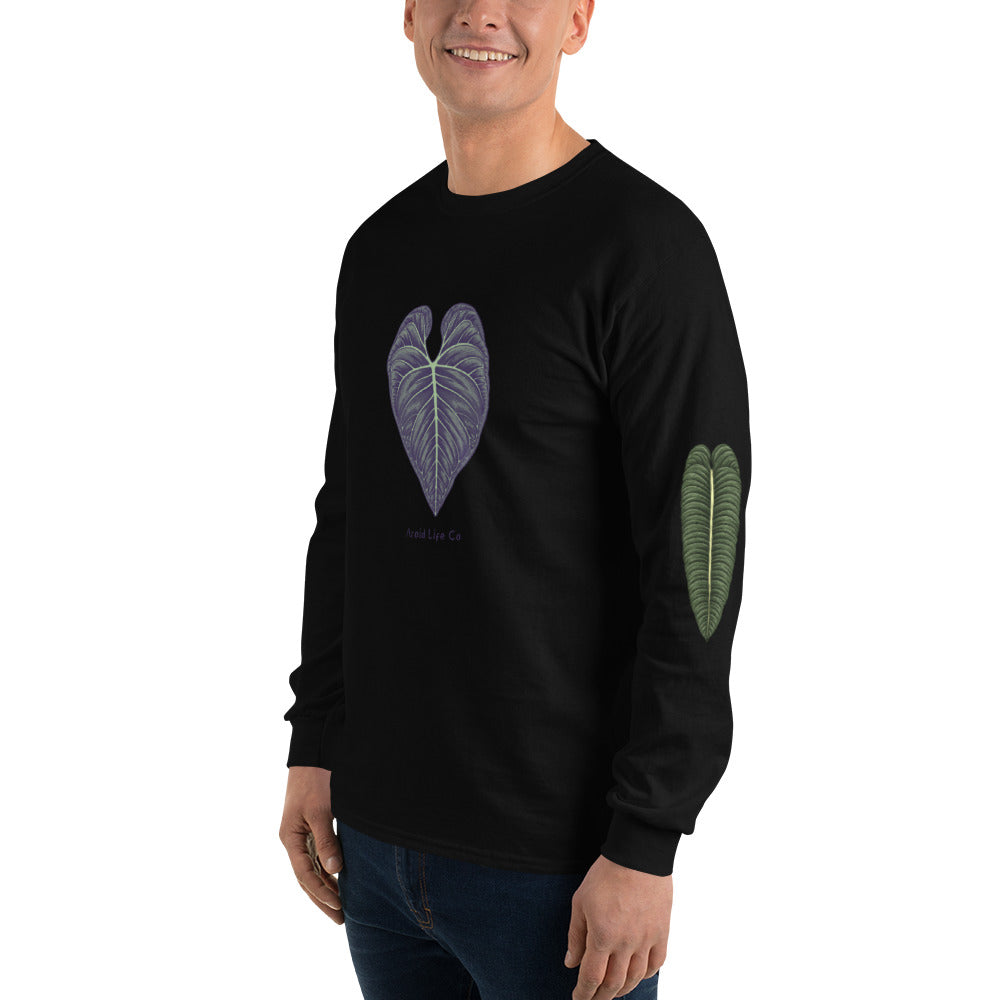 Unisex Long Sleeve Shirt - Regale logo with veitchii sleeves