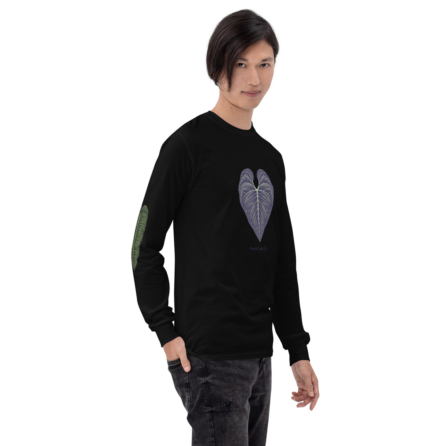 Men’s Long Sleeve Shirt -Regale logo with sleeves