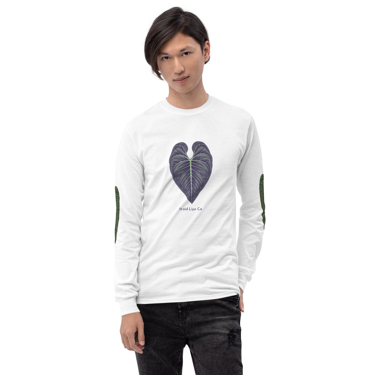 Men’s Long Sleeve Shirt -Regale logo with sleeves
