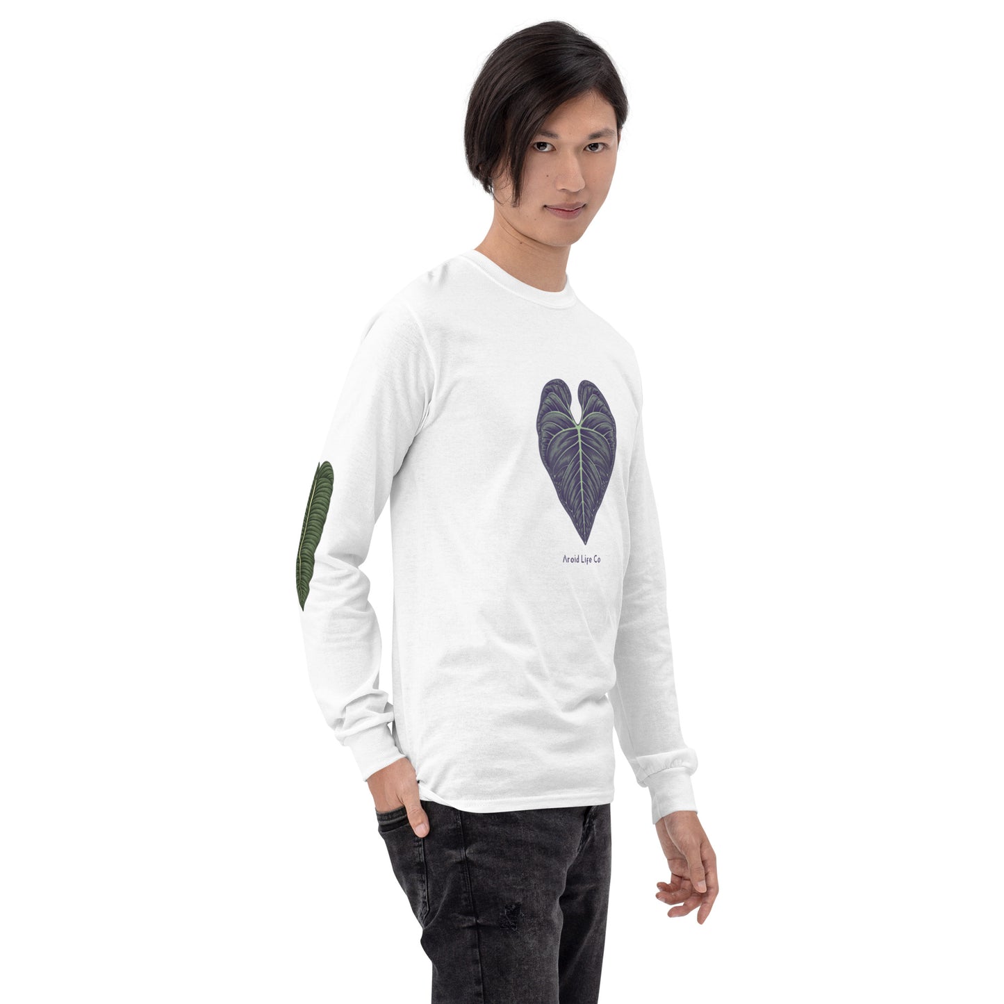 Men’s Long Sleeve Shirt -Regale logo with sleeves