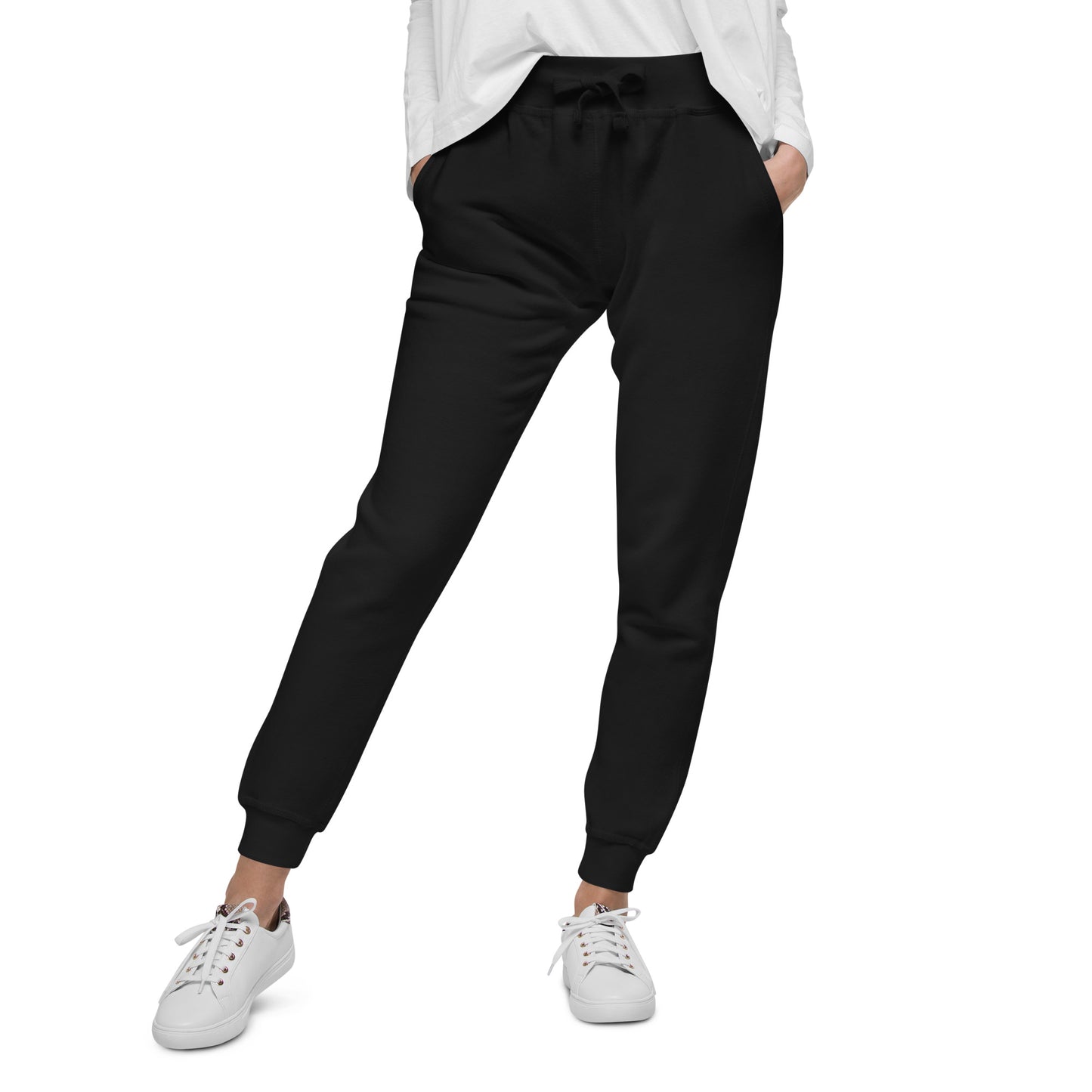 Unisex fleece sweatpants - forgetii pocket print