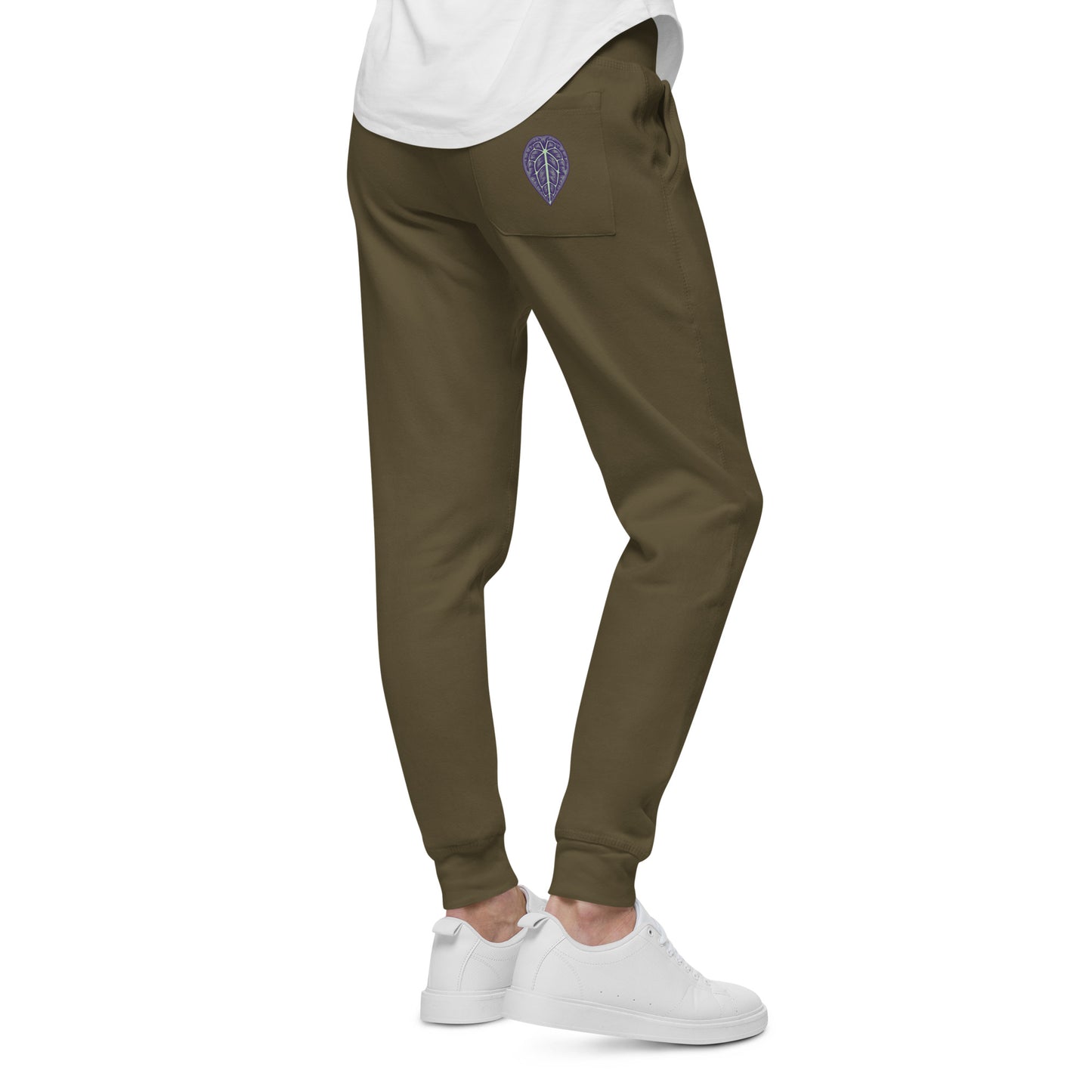 Unisex fleece sweatpants - forgetii pocket print