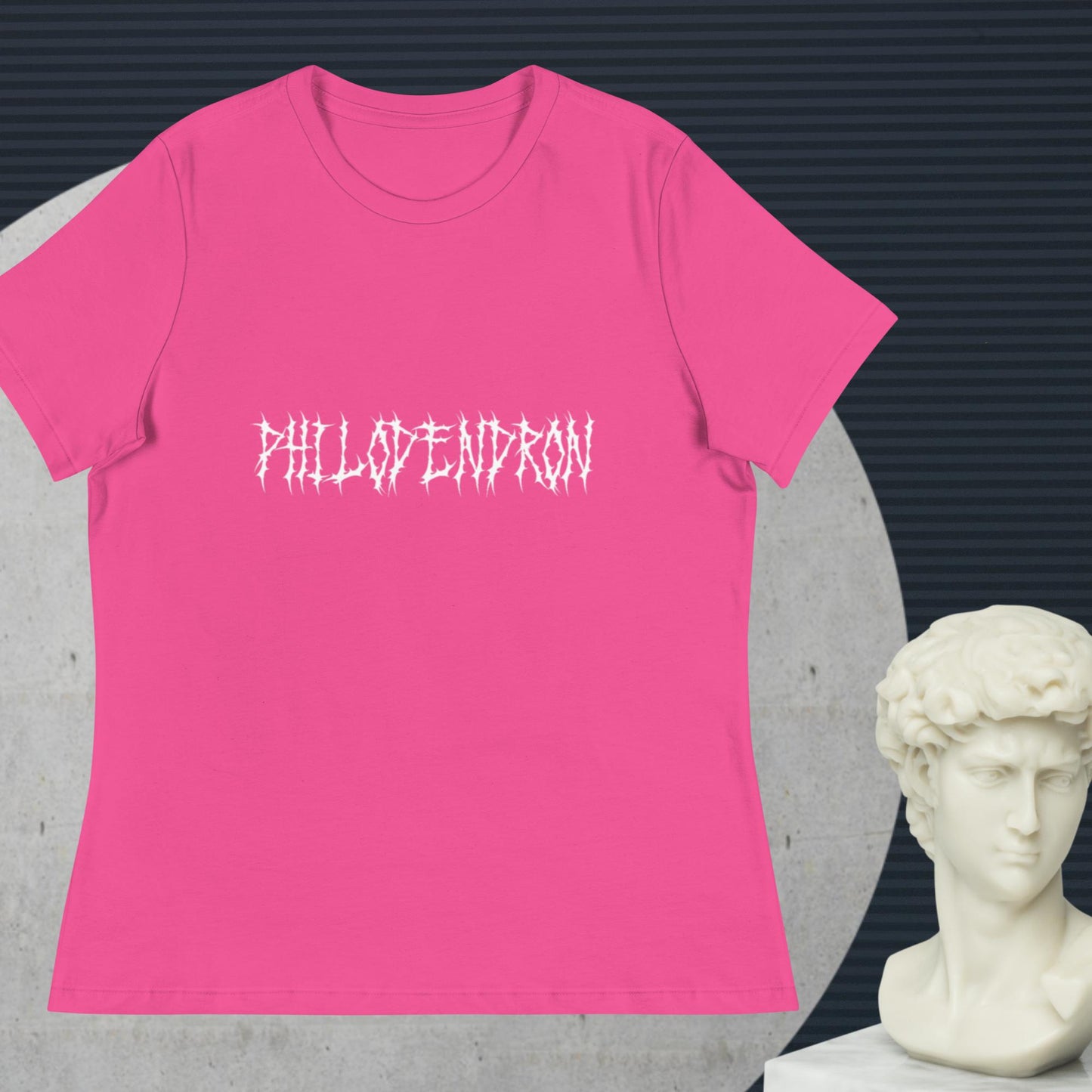 Women's Relaxed T-Shirt - Philo Death Metal logo