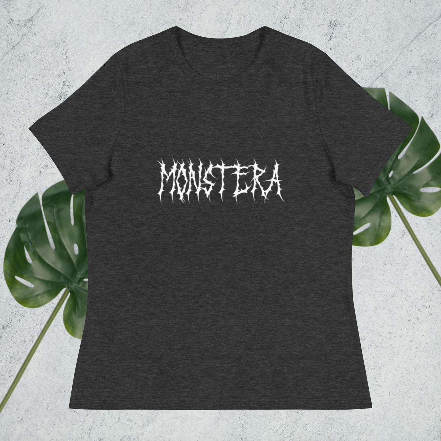 Women's Relaxed T-Shirt - Monst Death Metal logo