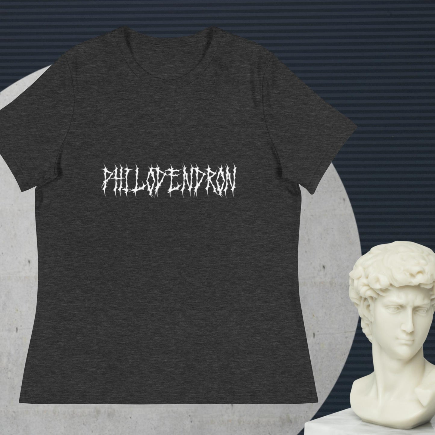 Women's Relaxed T-Shirt - Philo Death Metal logo