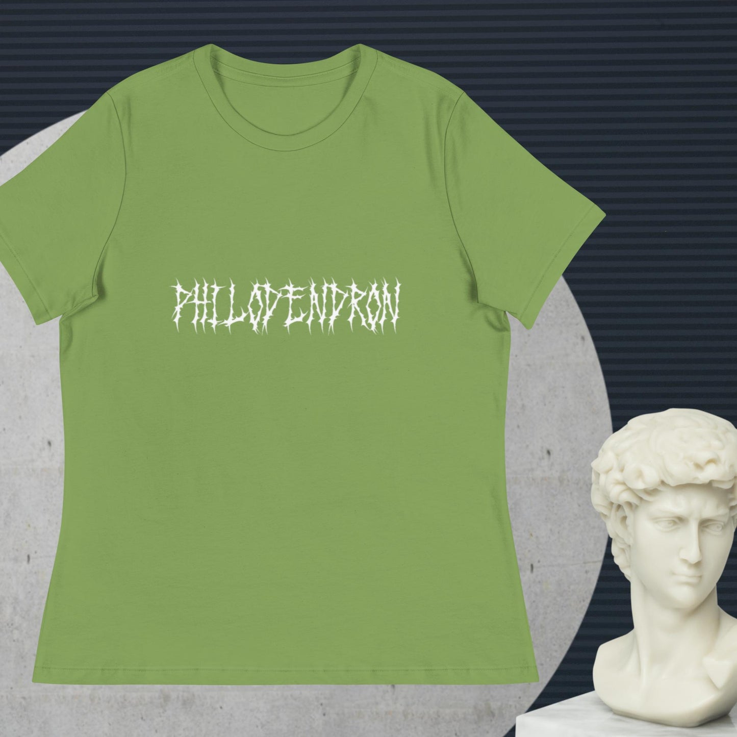Women's Relaxed T-Shirt - Philo Death Metal logo