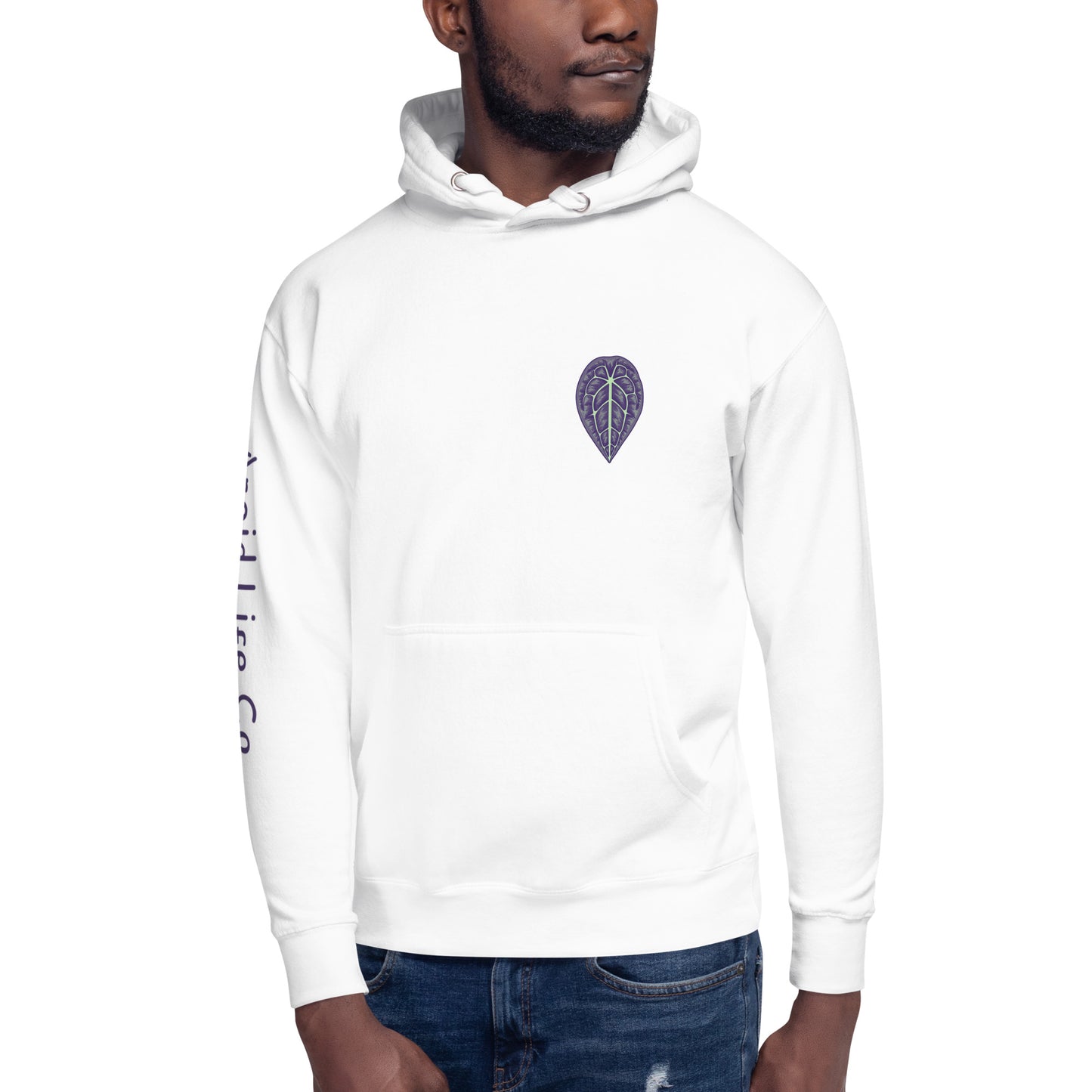 Unisex Hoodie - forgetii + sleeve logo