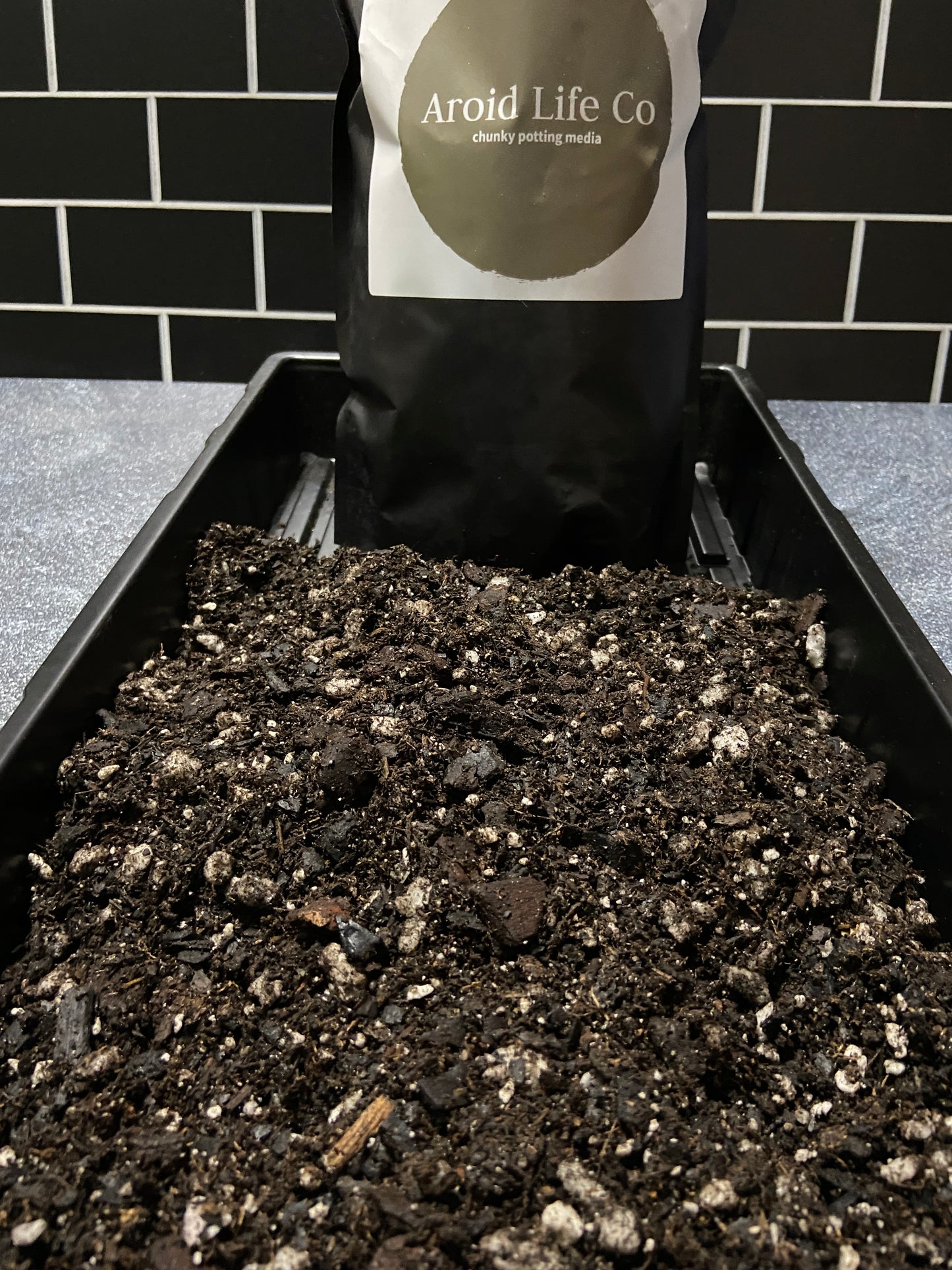 Chunky Aroid Media / Chunky Potting Mix - 1 Gallon